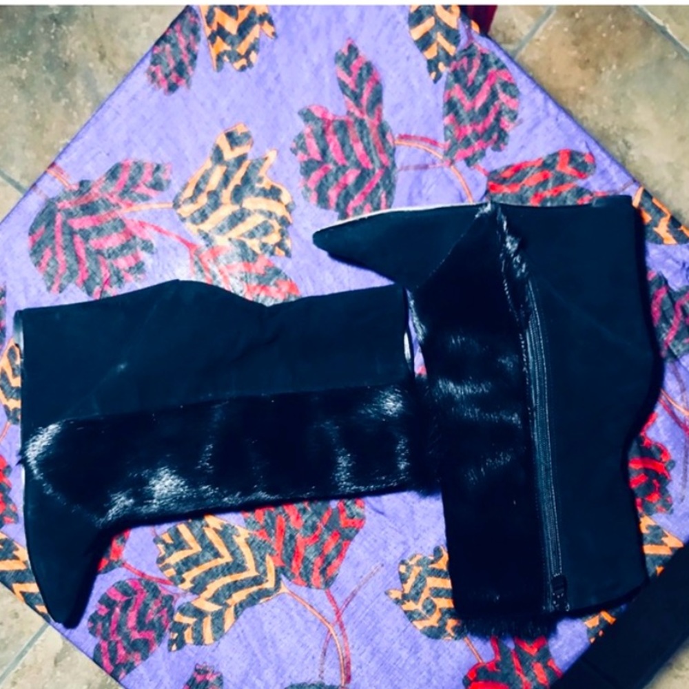 Faux Fur Booties